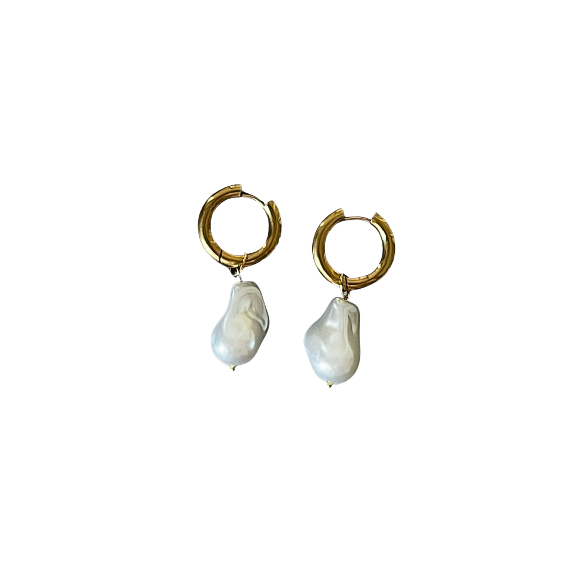Baroque Hoops Earrings