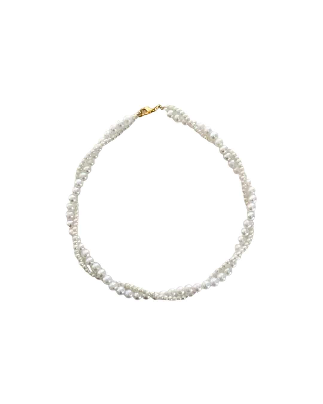 Twisty Pearl Necklace