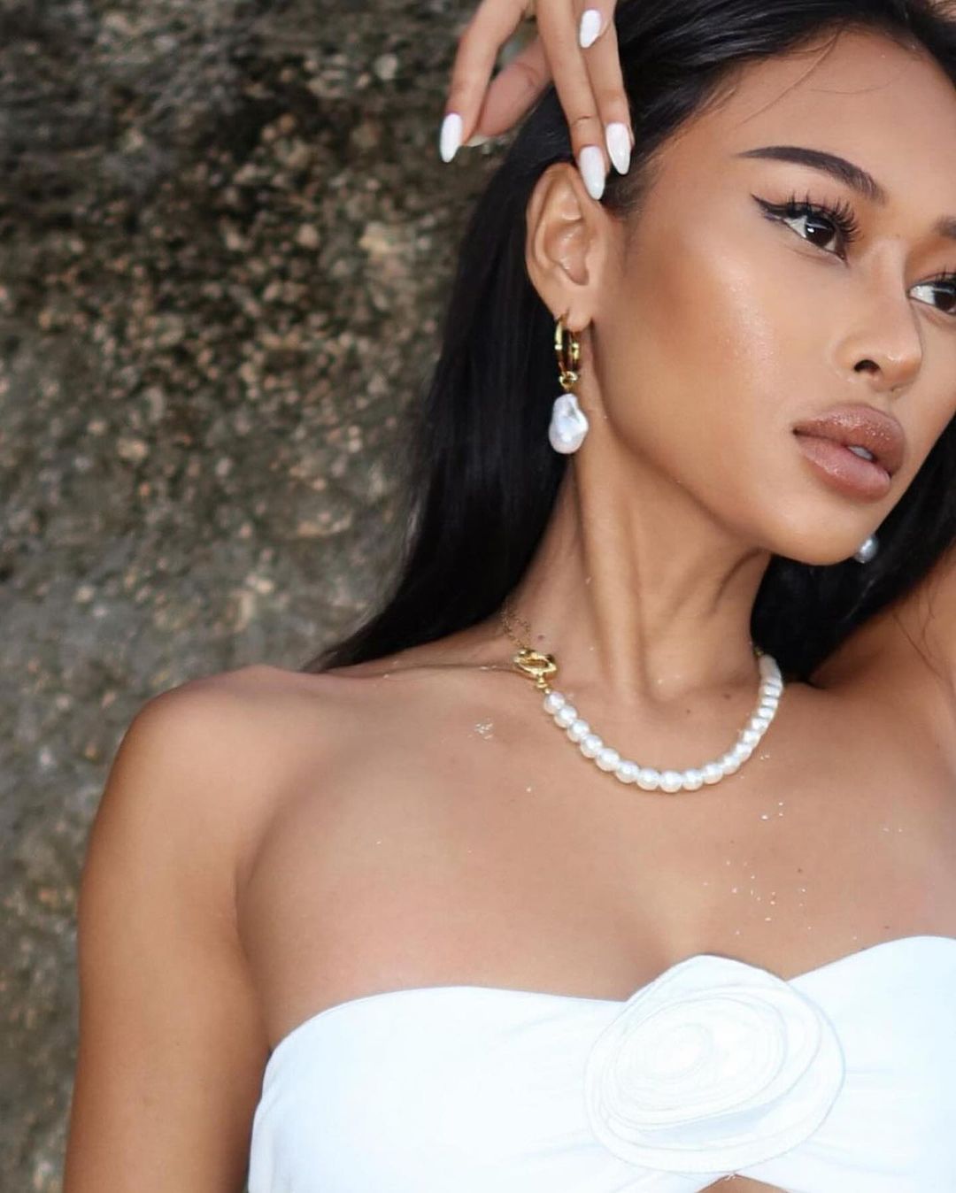 Baroque Hoops Earrings