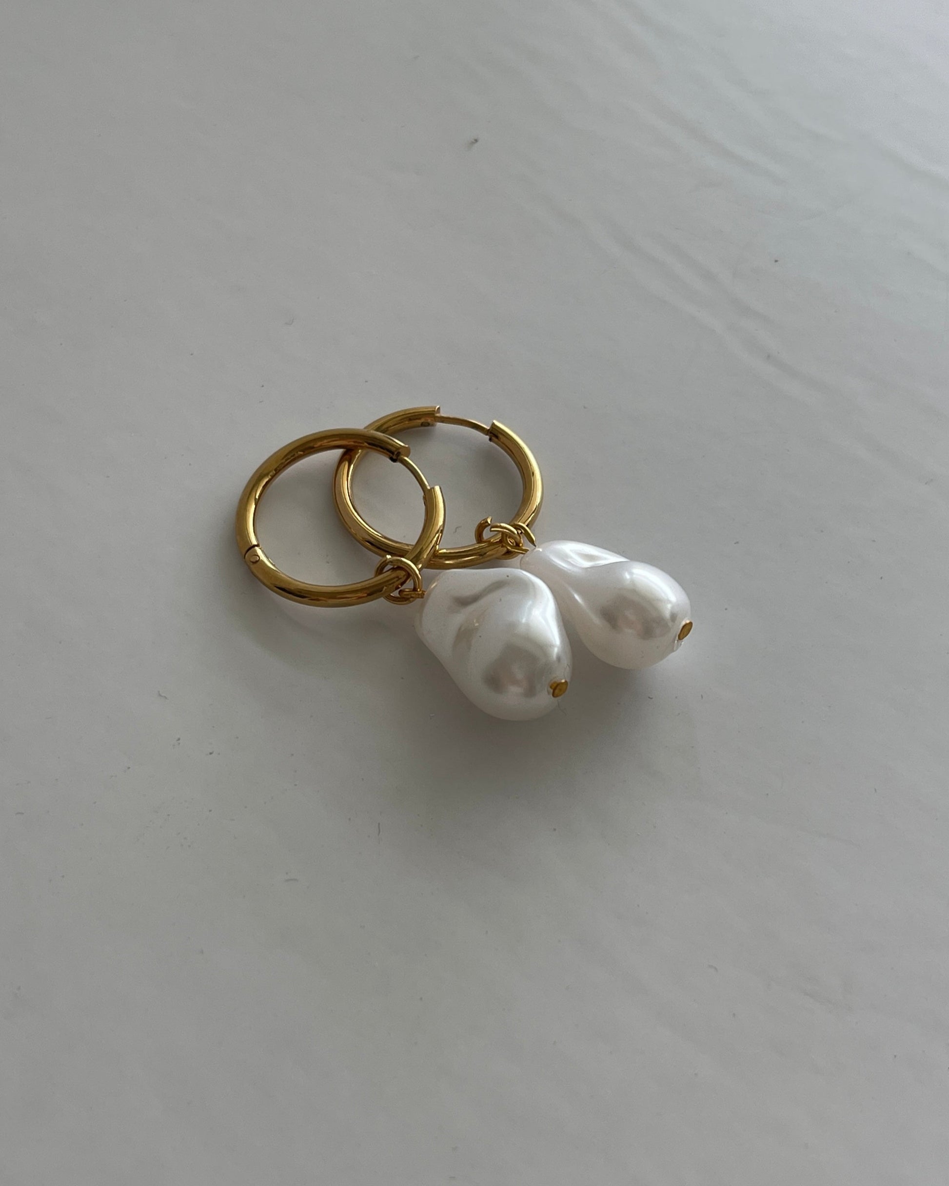 Baroque Hoops Earrings